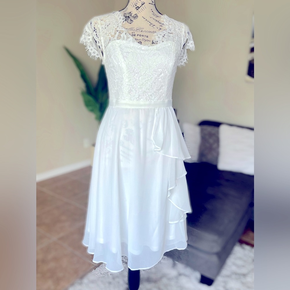 XS White Dress